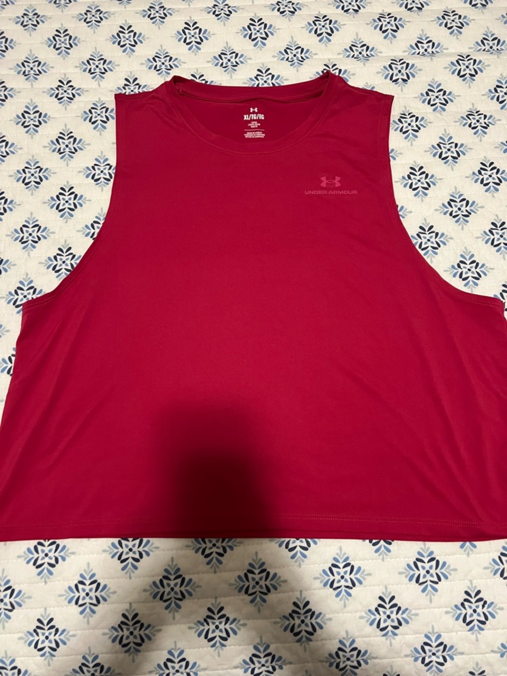 Under Armour Women's Bright Pink Racerback Tank